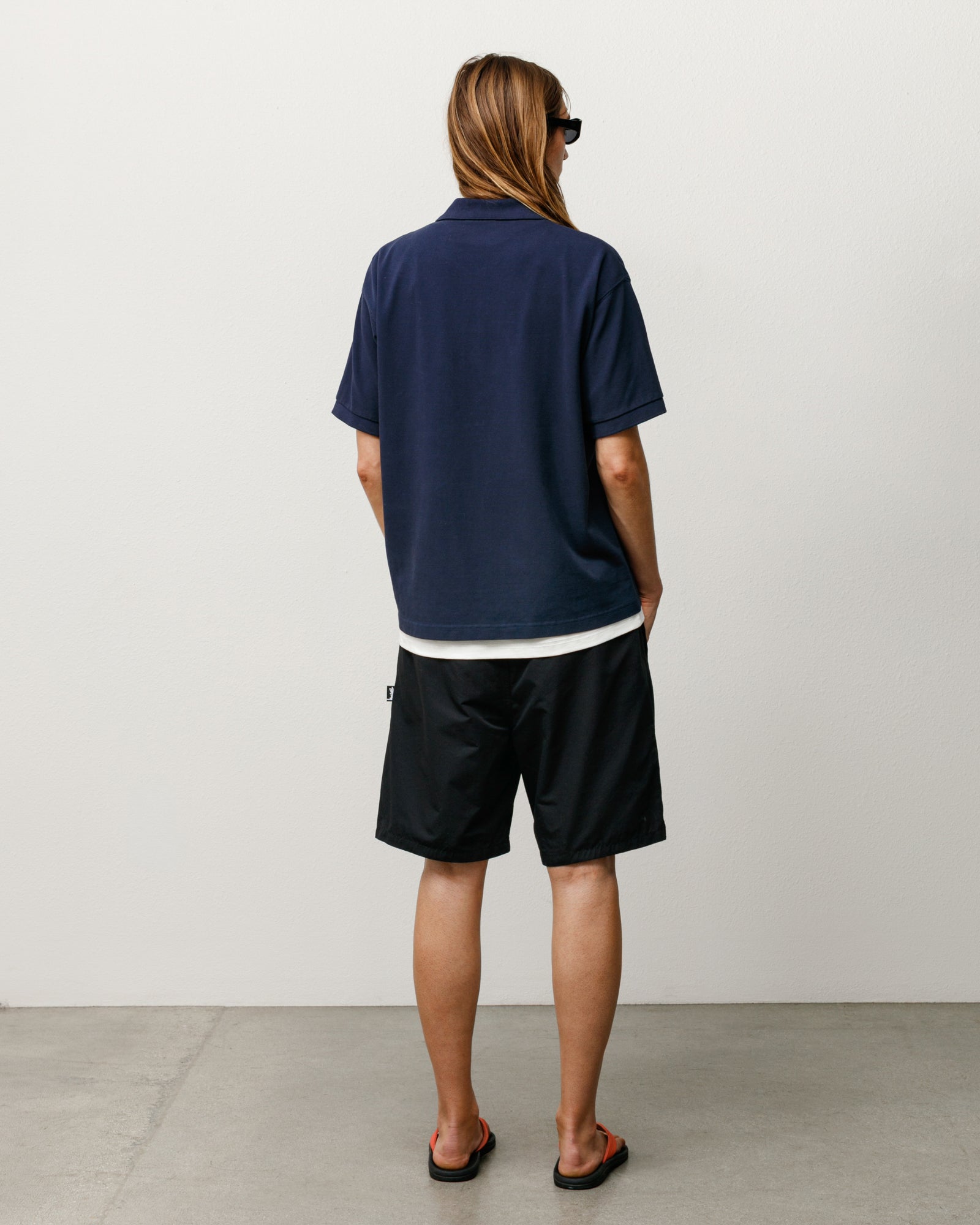 Stussy Transit Short pantaloncini nylon Black