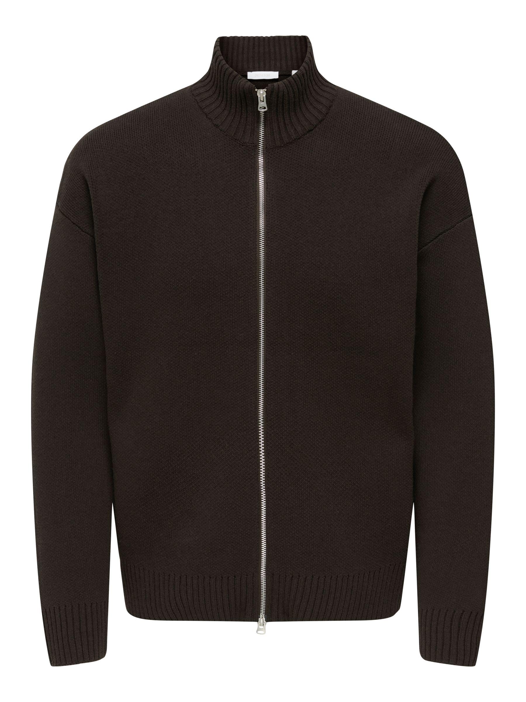 Only & Sons Onsblake DS cardigan uomo XS chicco di caffè