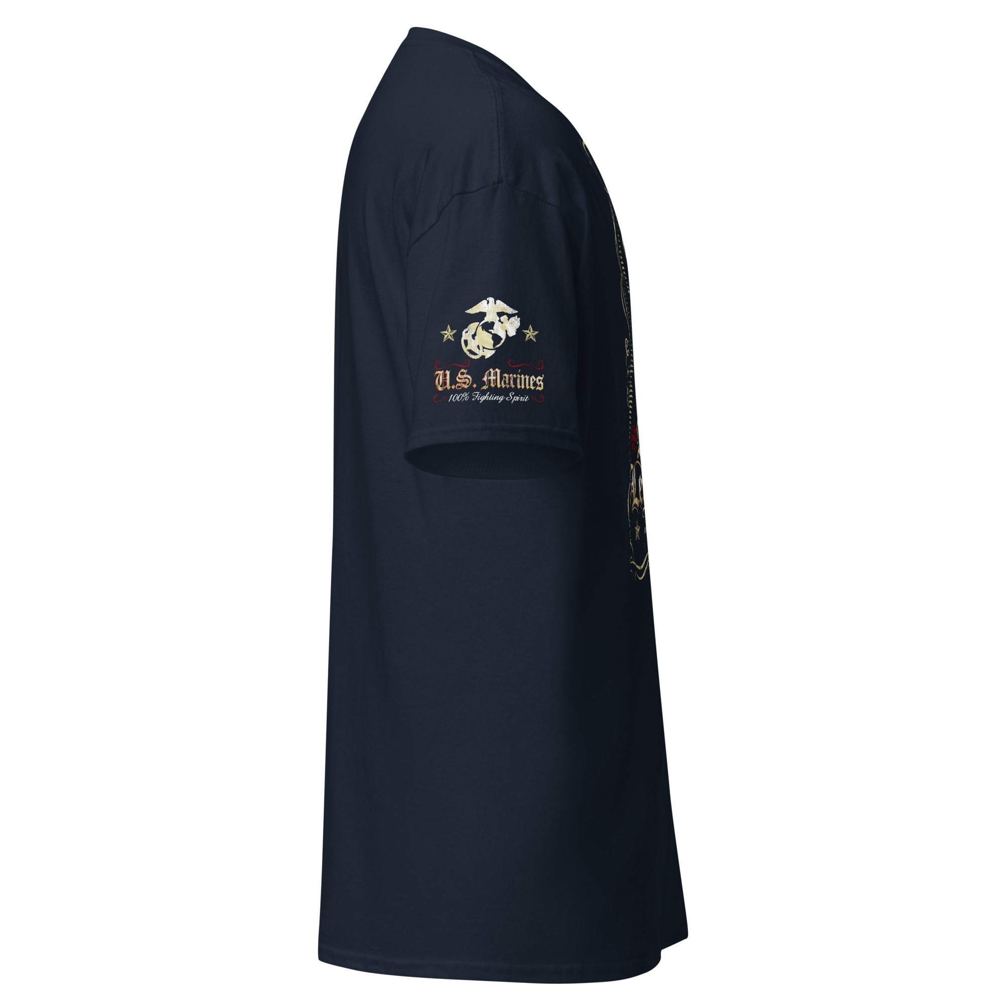 7.62 Design Fighting Spirit maglietta uomo cotone nera