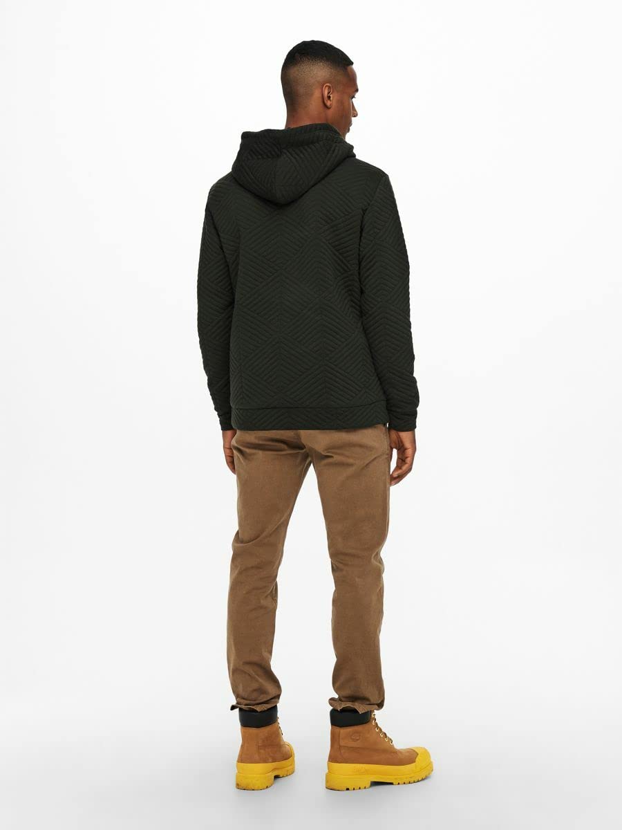 Only & Sons Onsrodney Felpa Uomo Cappuccio Regular