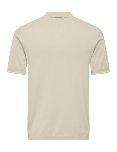Only & Sons Onswyler Life Reg Polo Uomo XL Argento