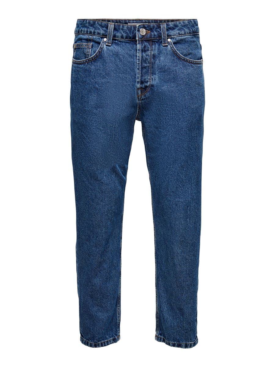 Only & Sons Onsavi Beam 1420 Jeans Uomo Blu Denim 33W/32L