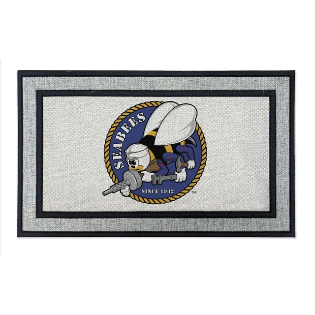 7.62 Design Seabees zerbino esterno 46x76 cm grigio antiscivolo