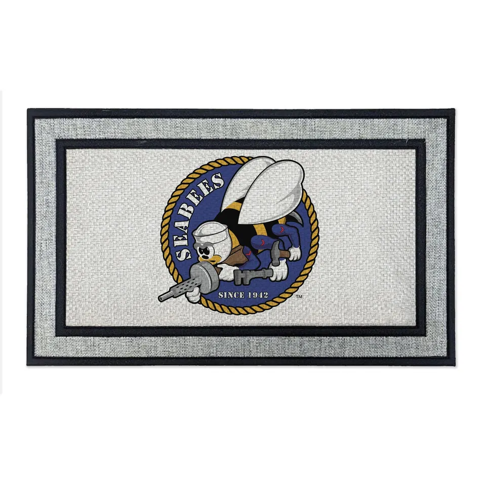 7.62 Design Seabees zerbino esterno 46x76 cm grigio antiscivolo