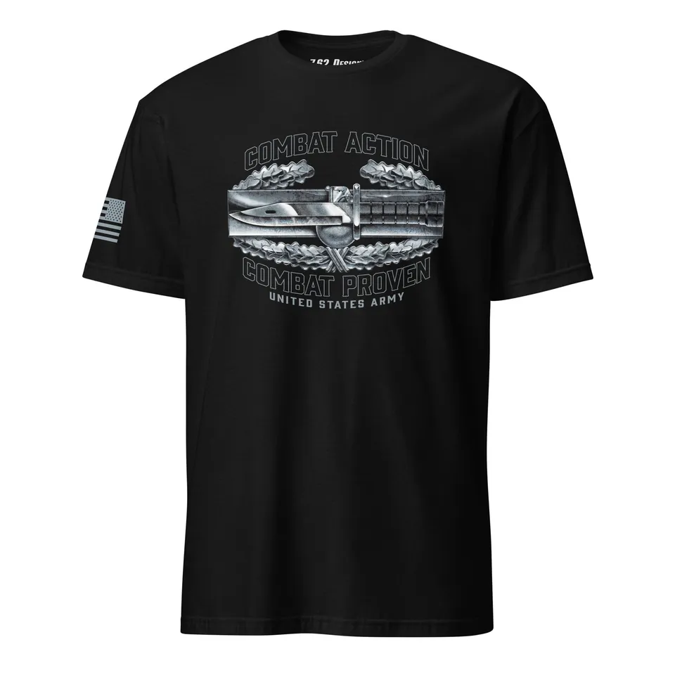 7.62 Design Army maglietta uomo nera L Combat Action