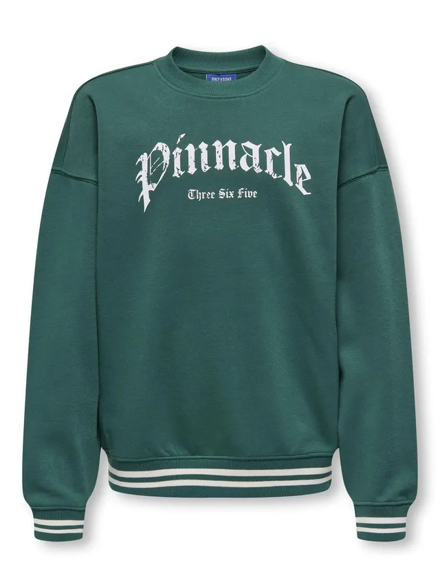 Only & Sons Connor Junior maglione verde bambino cotone