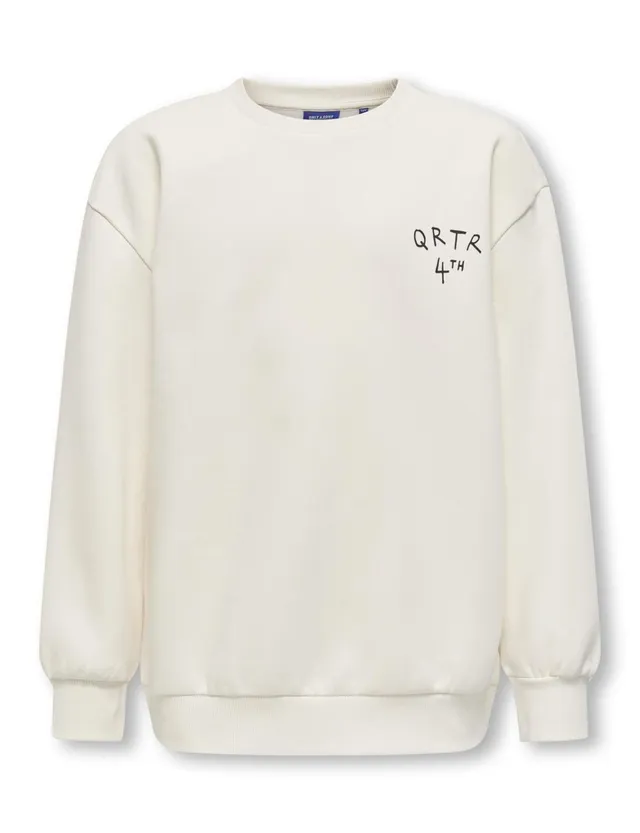 Only & Sons felpa bambino 134 con stampa