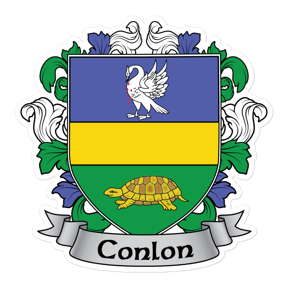 7.62 Design Conlon Irish Coat of Arms Adesivo Vinile 7,6x7,6cm