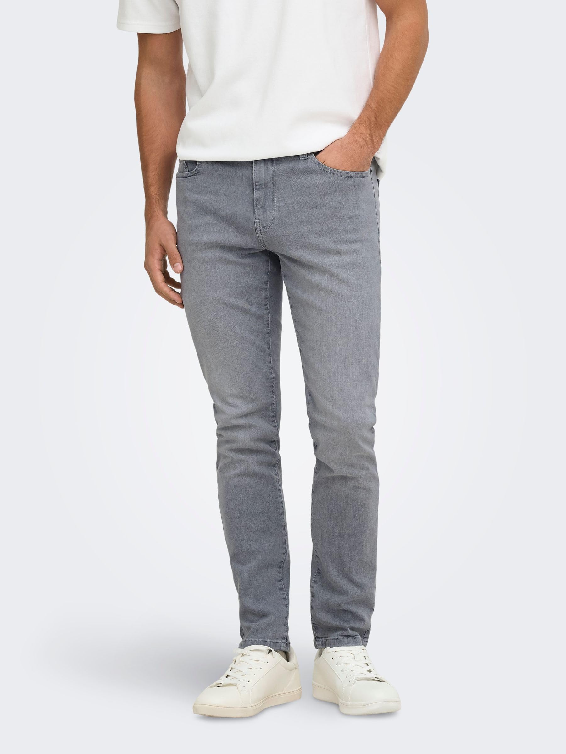 Only & Sons Onsloom jeans slim uomo 28W/30L vita bassa