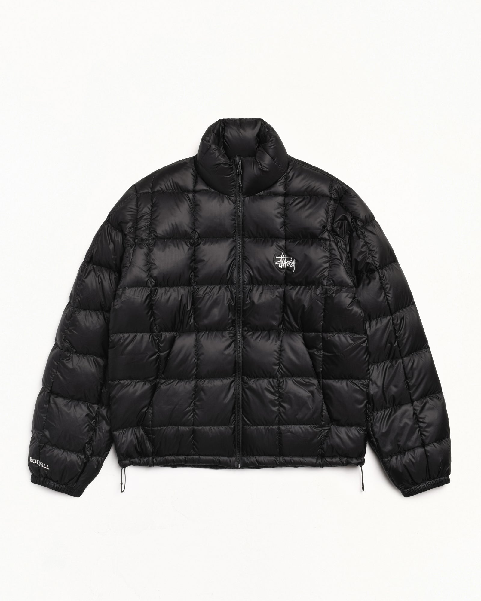 Stussy Midweight Puffer piumino nero 600-fill