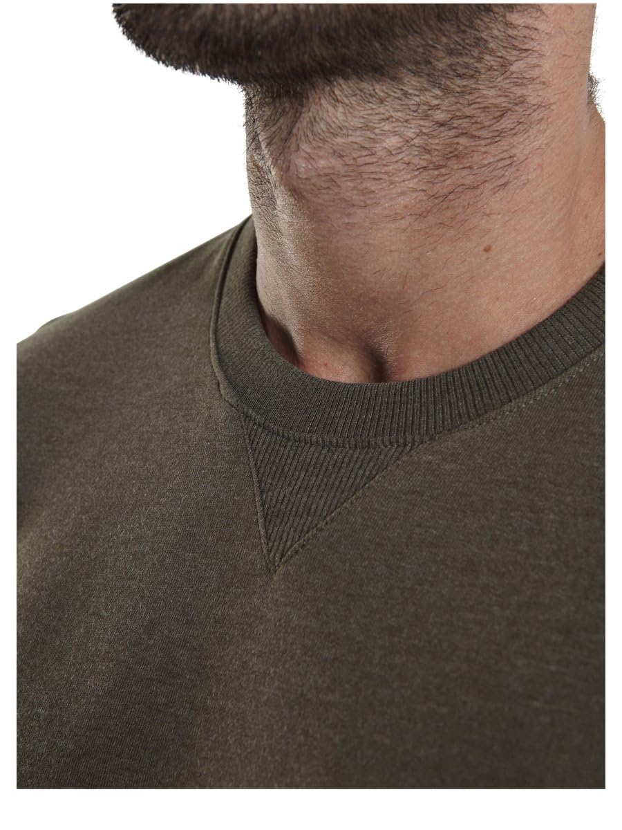 Only & Sons Fana Felpa Uomo Girocollo Cotone Blu Misto