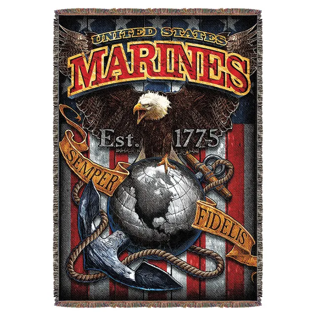 7.62 Design Fighting Eagle coperta 135x178 cm cotone jacquard