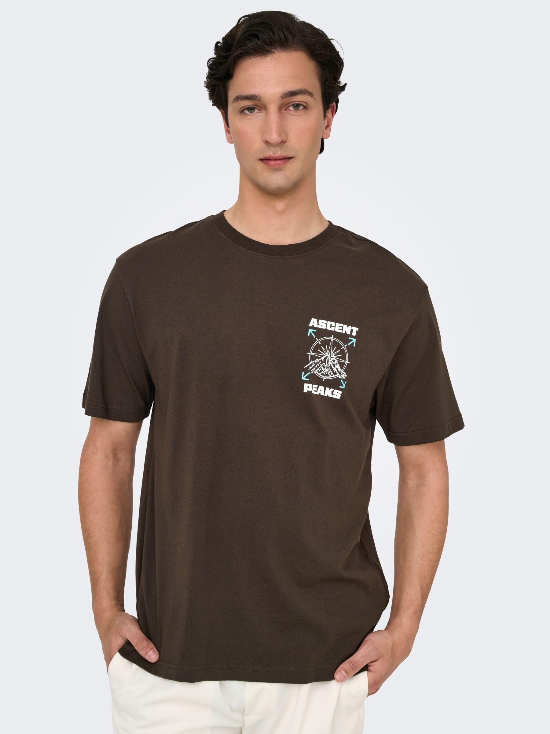 Only & Sons Onskeane T-Shirt uomo taglia S girocollo