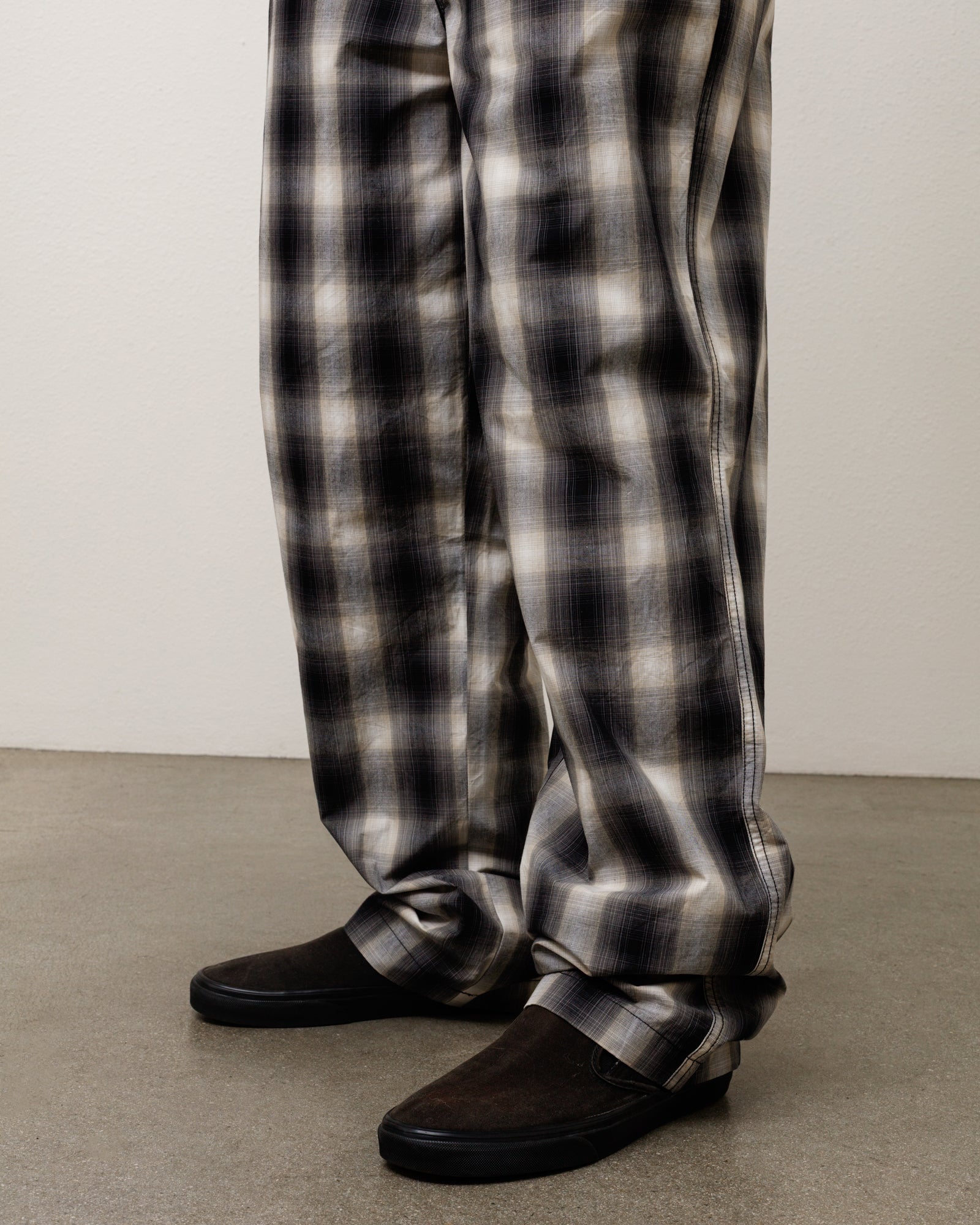 Stussy Pajama Pant pantalone Plaid cotone relaxed