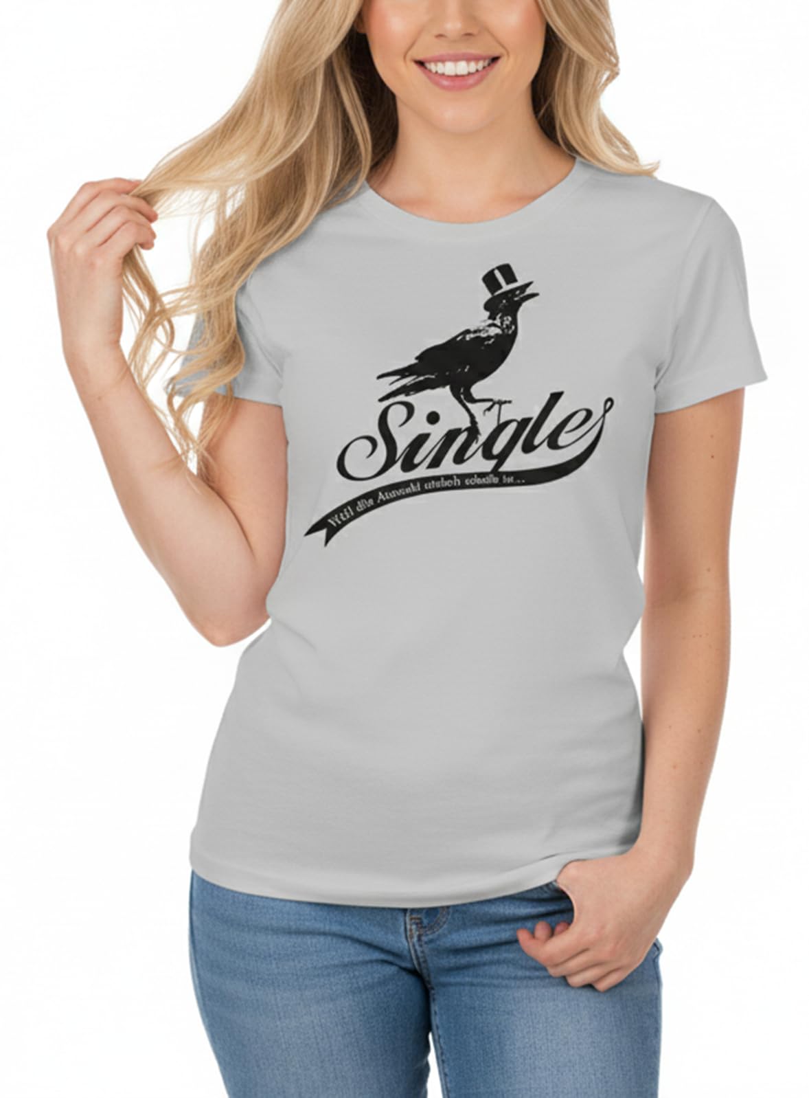MAKAYA T-Shirt Donna Maglietta Cotone Frasi Unico Selezione L