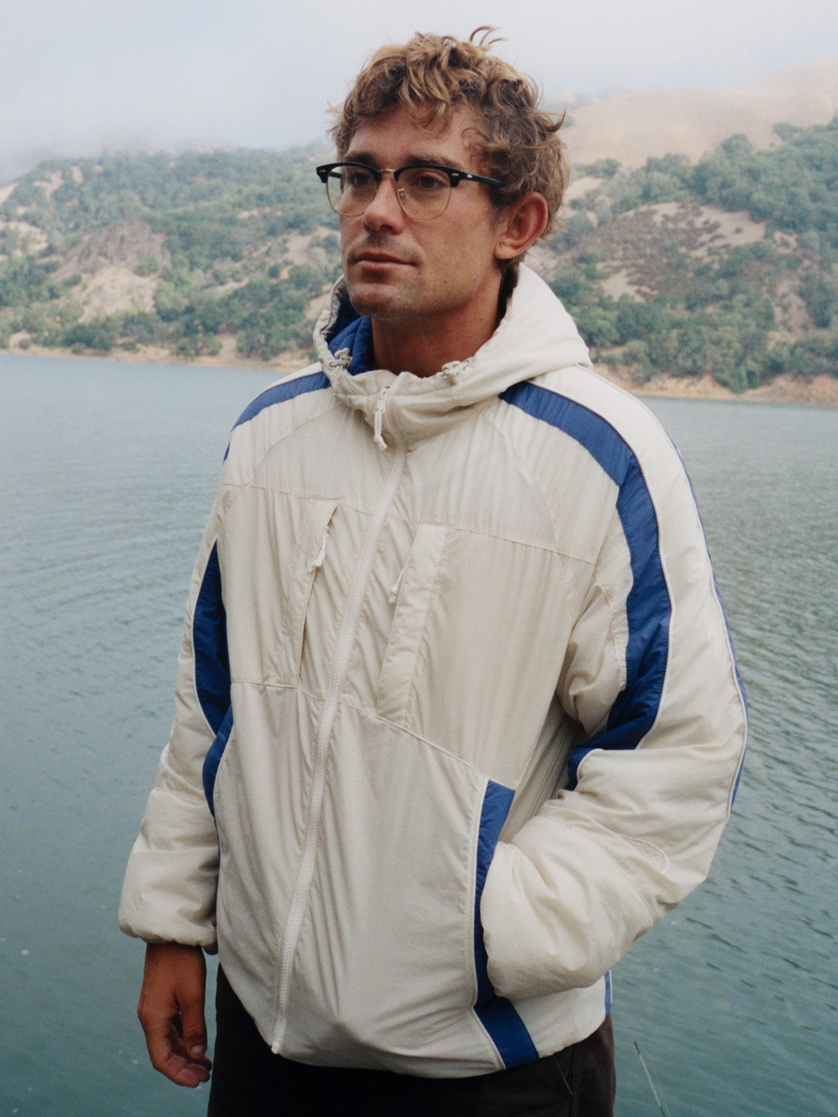 Stussy Rally Insulated Jacket giacca bone Primaloft