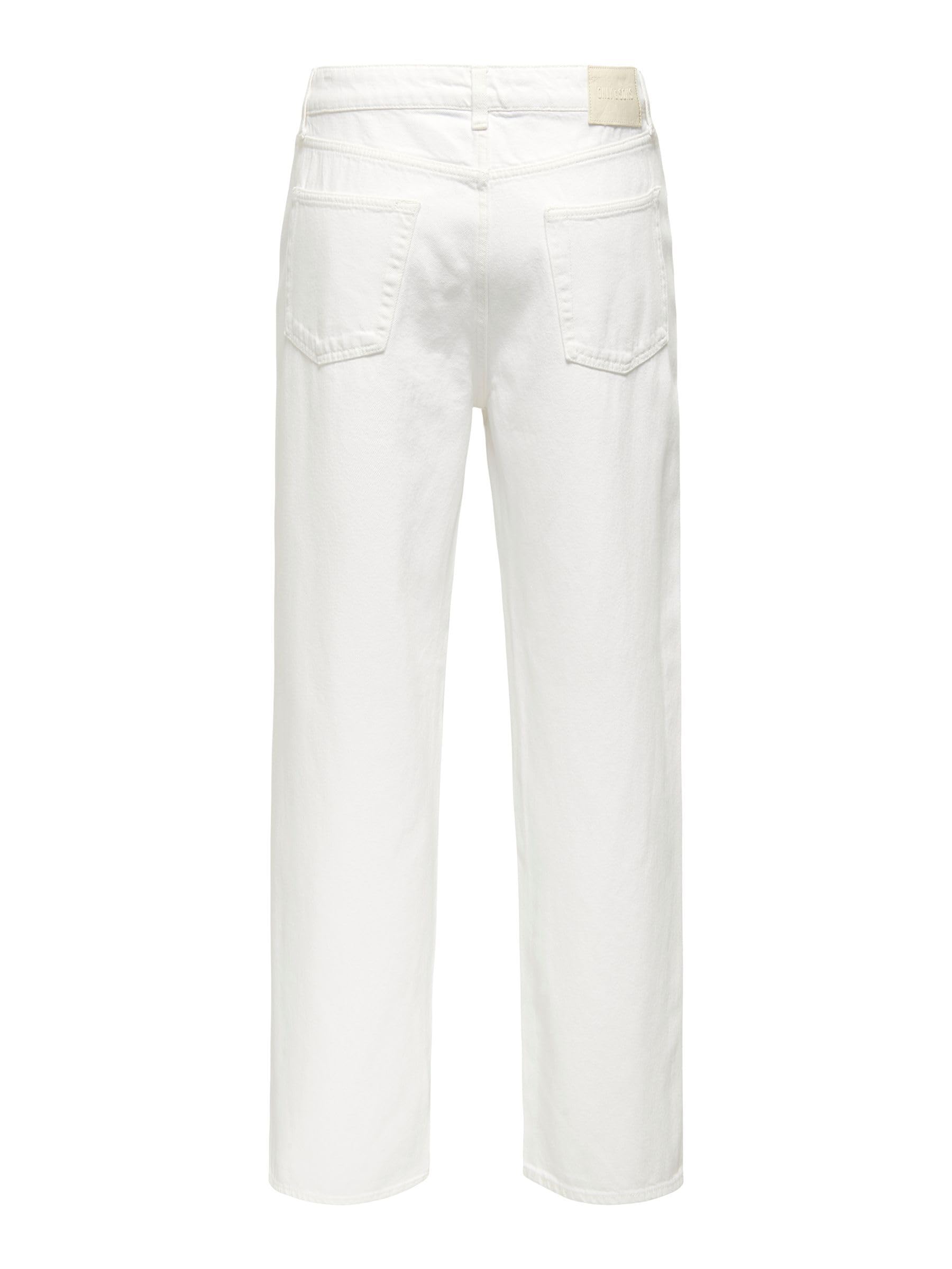 Only & Sons Onsfade Loose Jeans uomo 33W/32L vita media