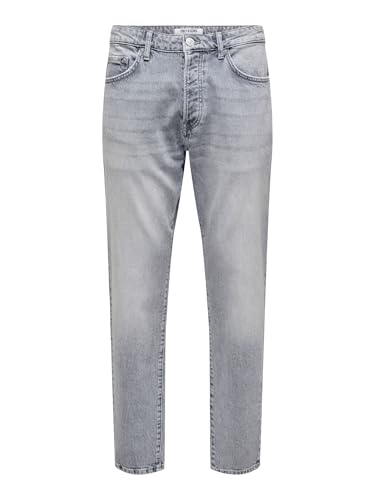 Only & Sons Onsyoke Vita Media Tapered Jeans 36W/32L blu