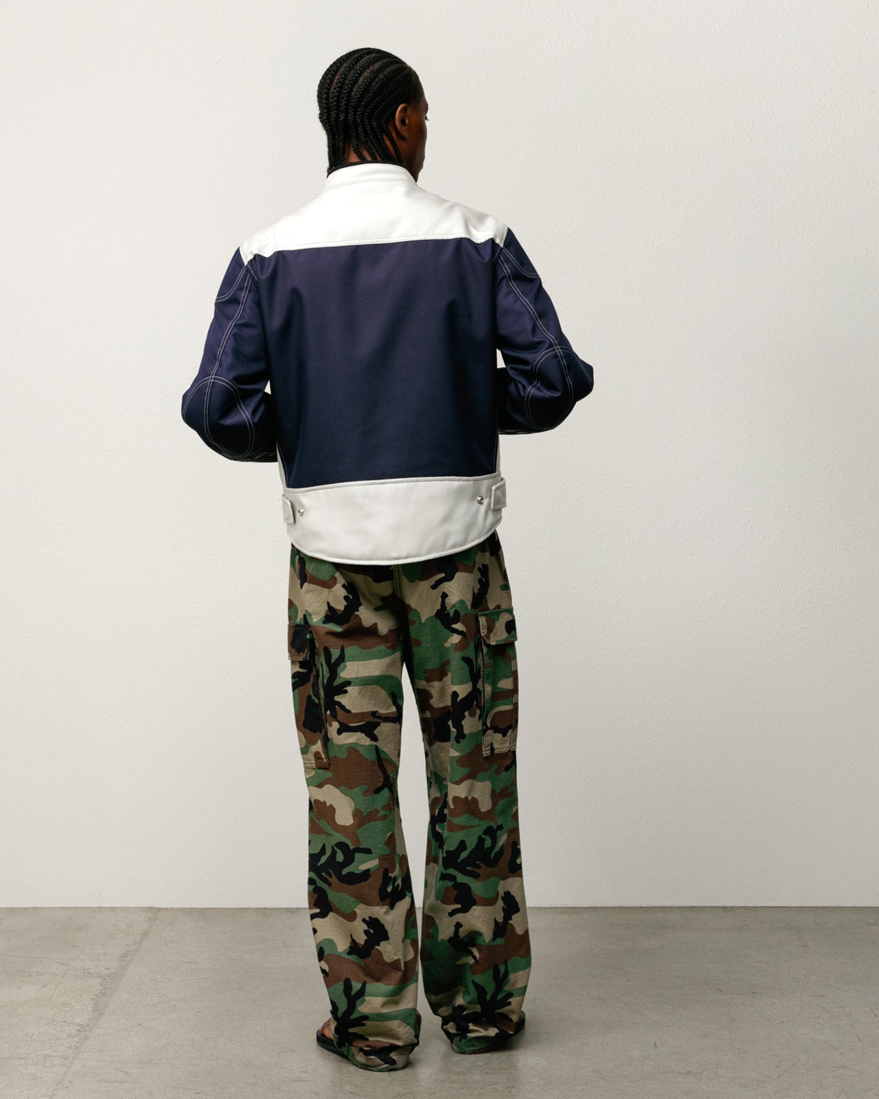 Stussy Cargo Pant pantalone Woodland Camo ripstop cotone