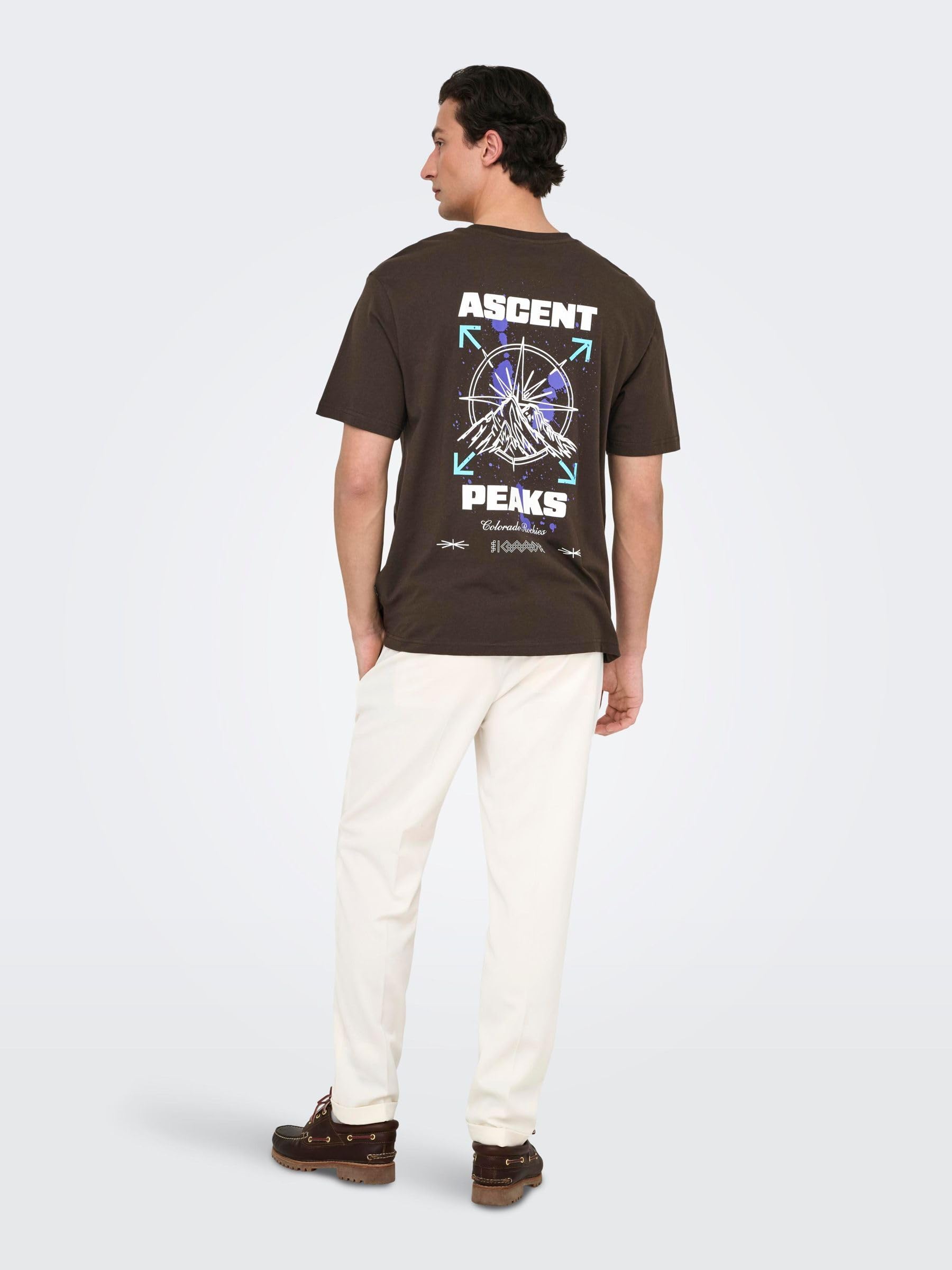 Only & Sons Onskeane T-Shirt uomo taglia S girocollo