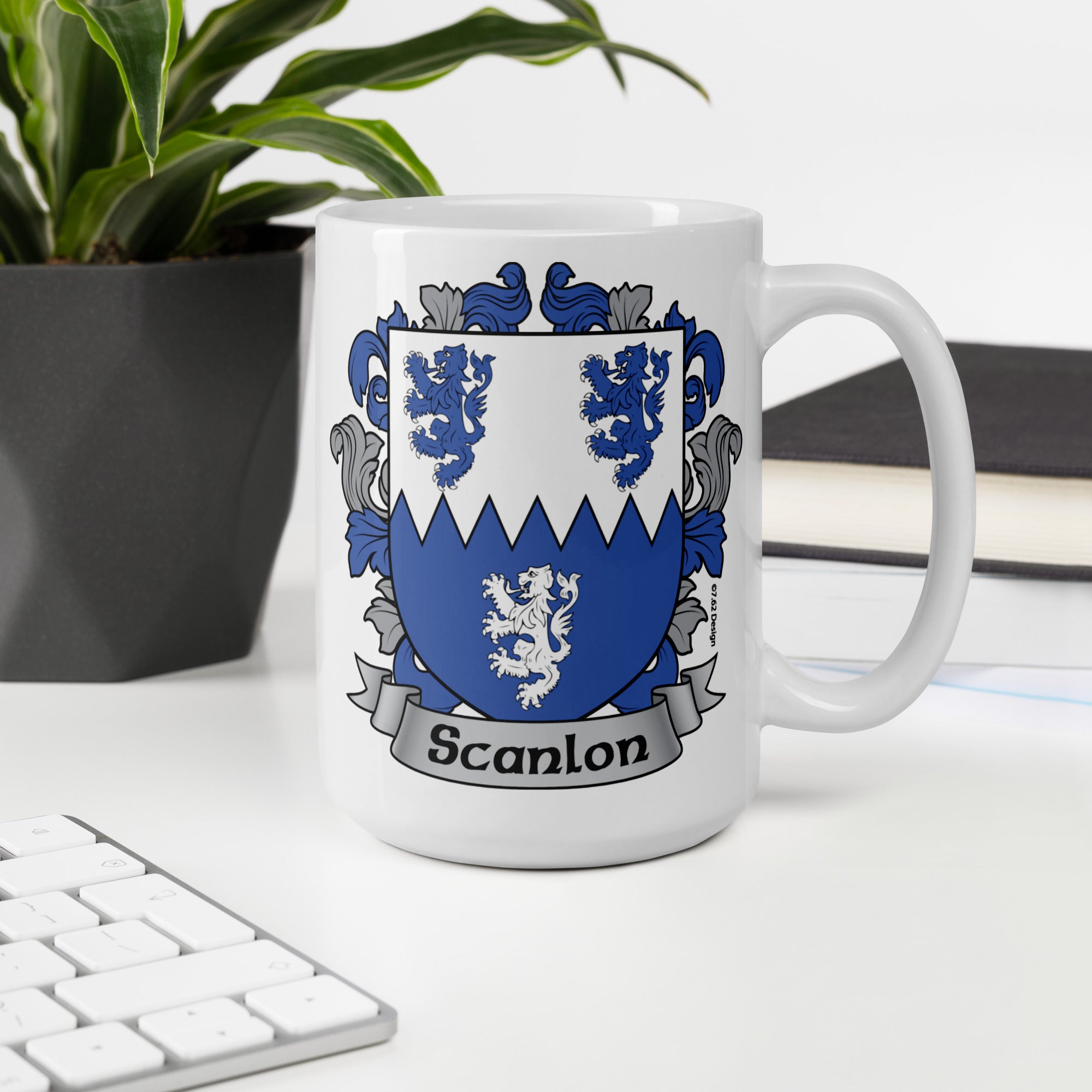 7.62 Design Scanlon stemma tazza ceramica 15oz