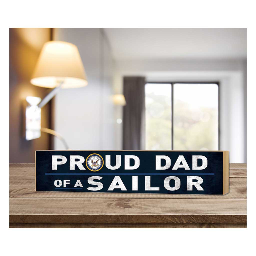 7.62 Design Navy Proud Dad targa legno 7,6x33 cm