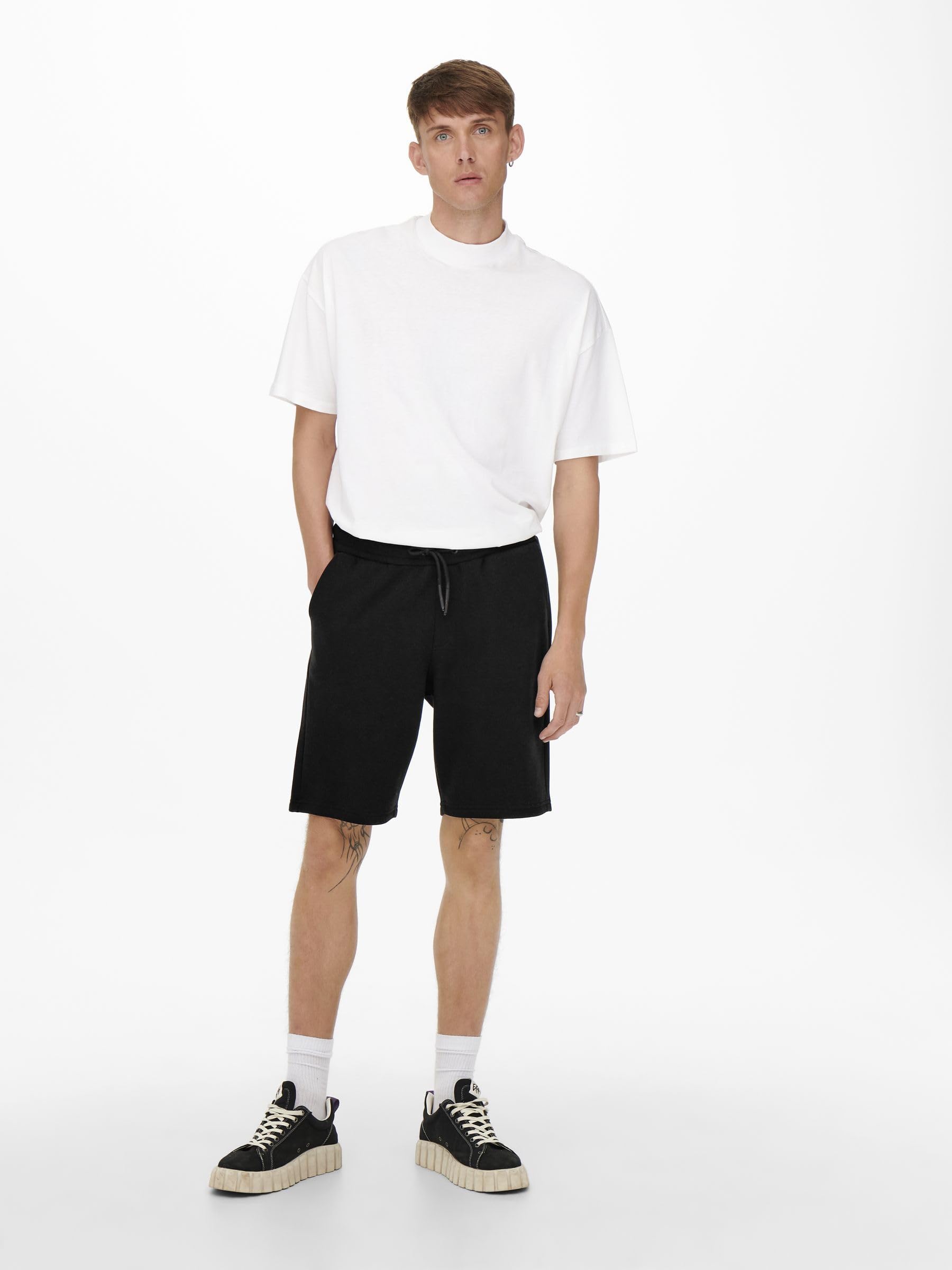 ONLY & SONS Ceres Pantaloncini felpa uomo grigio