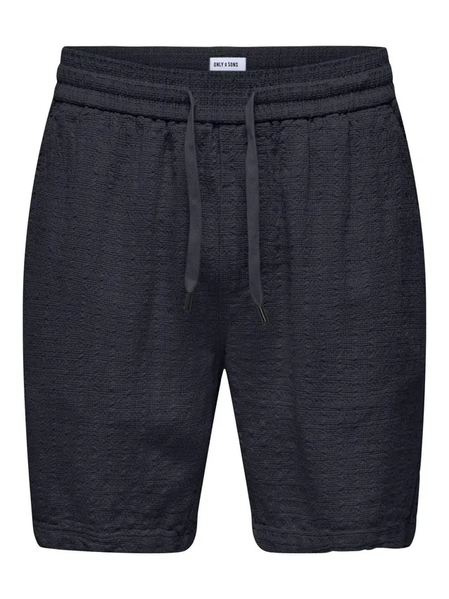 ONLY & SONS Pantaloncini Cotone Navy Scuro