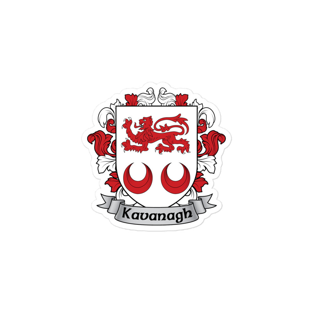7.62 Design Kavanagh Irish Coat of Arms sticker vinile 10x10