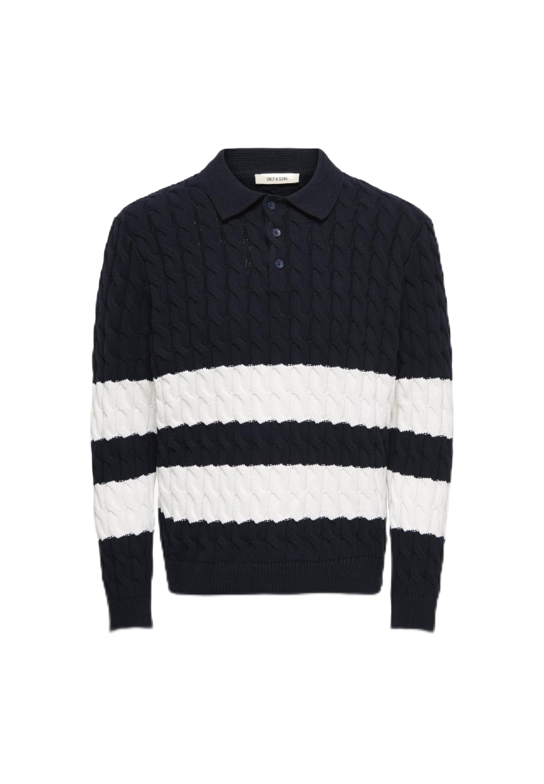 Only & Sons Onskicker RLX Polo Maglia Uomo S Blu Navy
