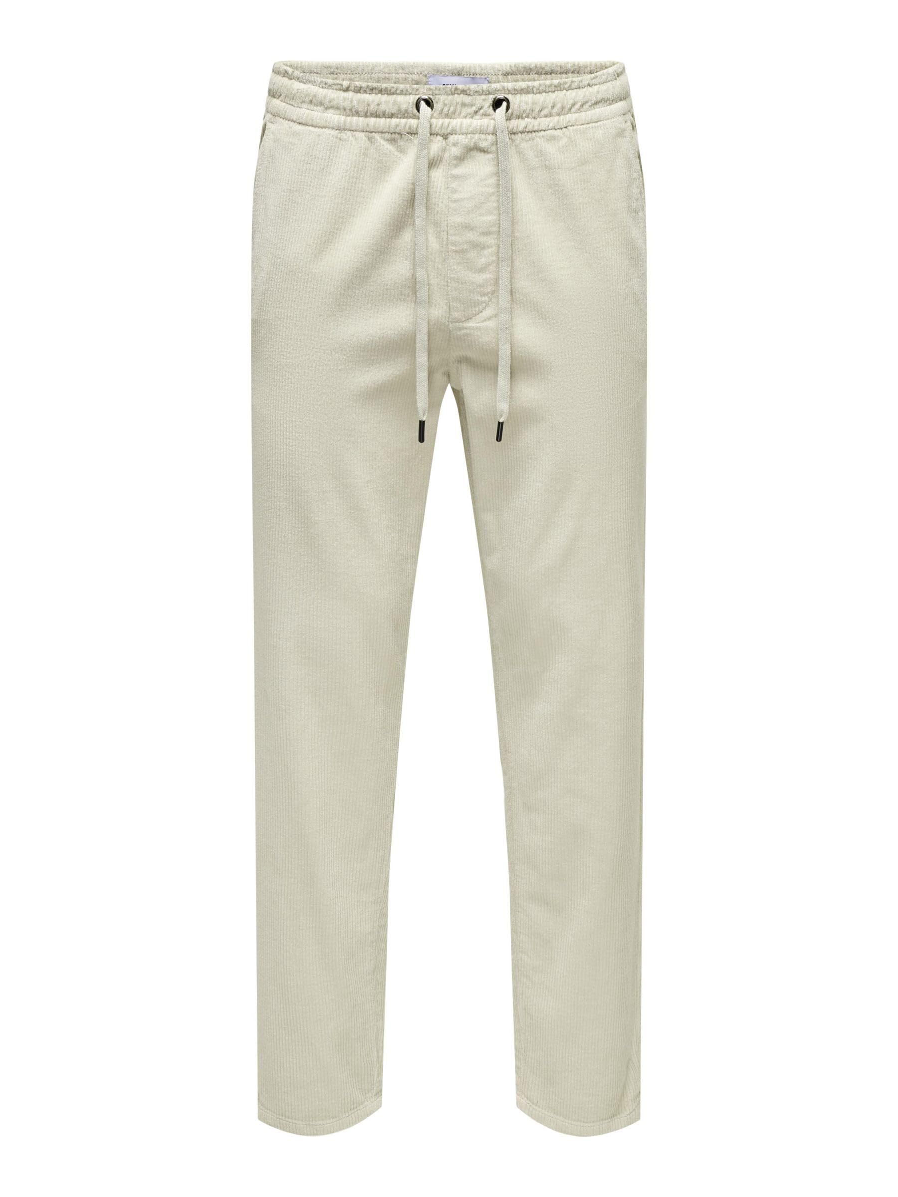 Only & Sons Onslinus Pantaloni Uomo Tapered Fit Nero