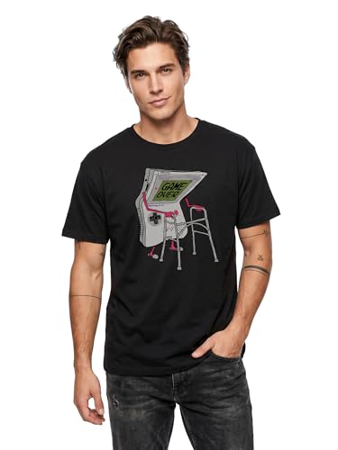 MAKAYA Game Over Controller T-Shirt Uomo XL Cotone