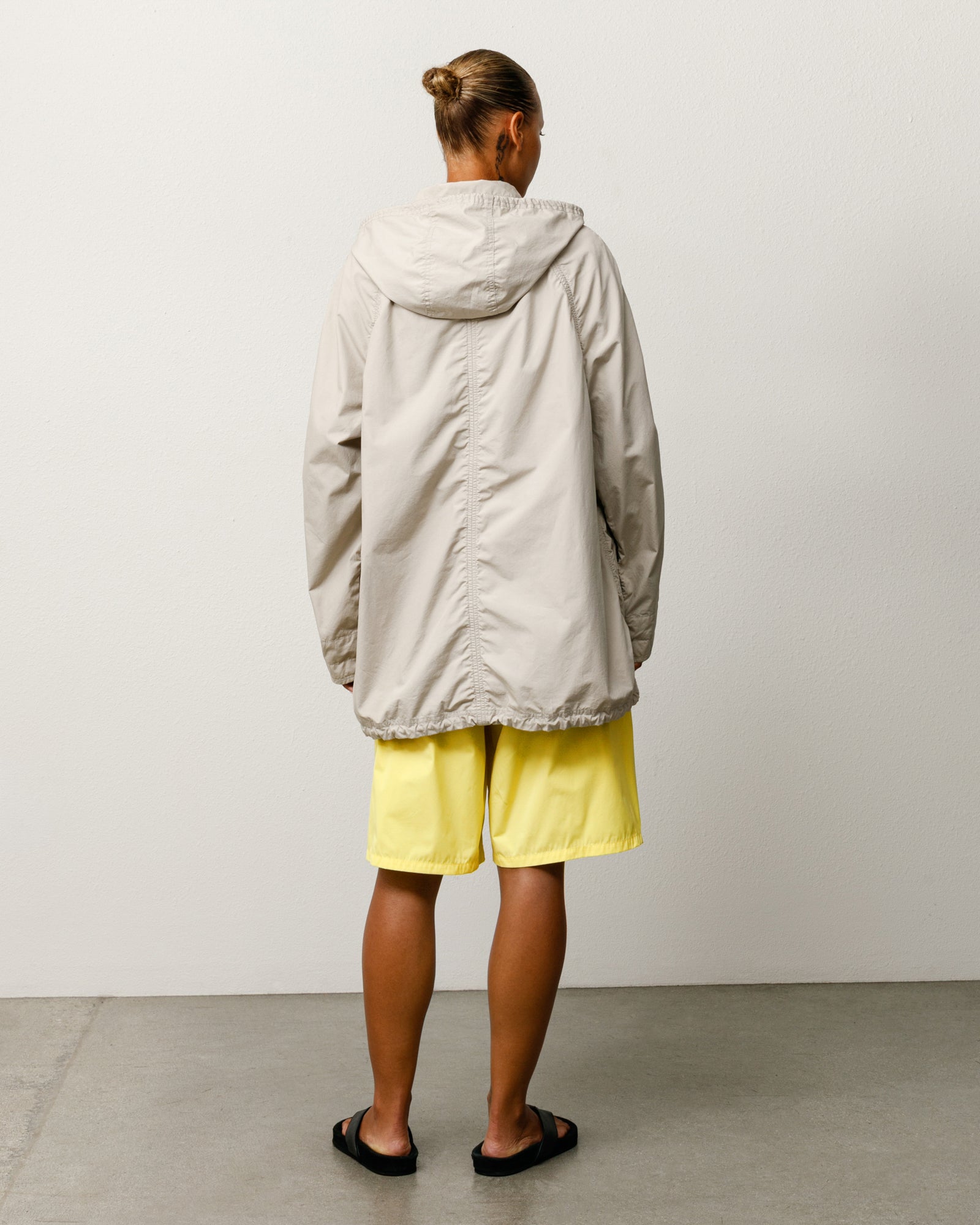 Stussy Lightweight Field Parka parka Stone cotone