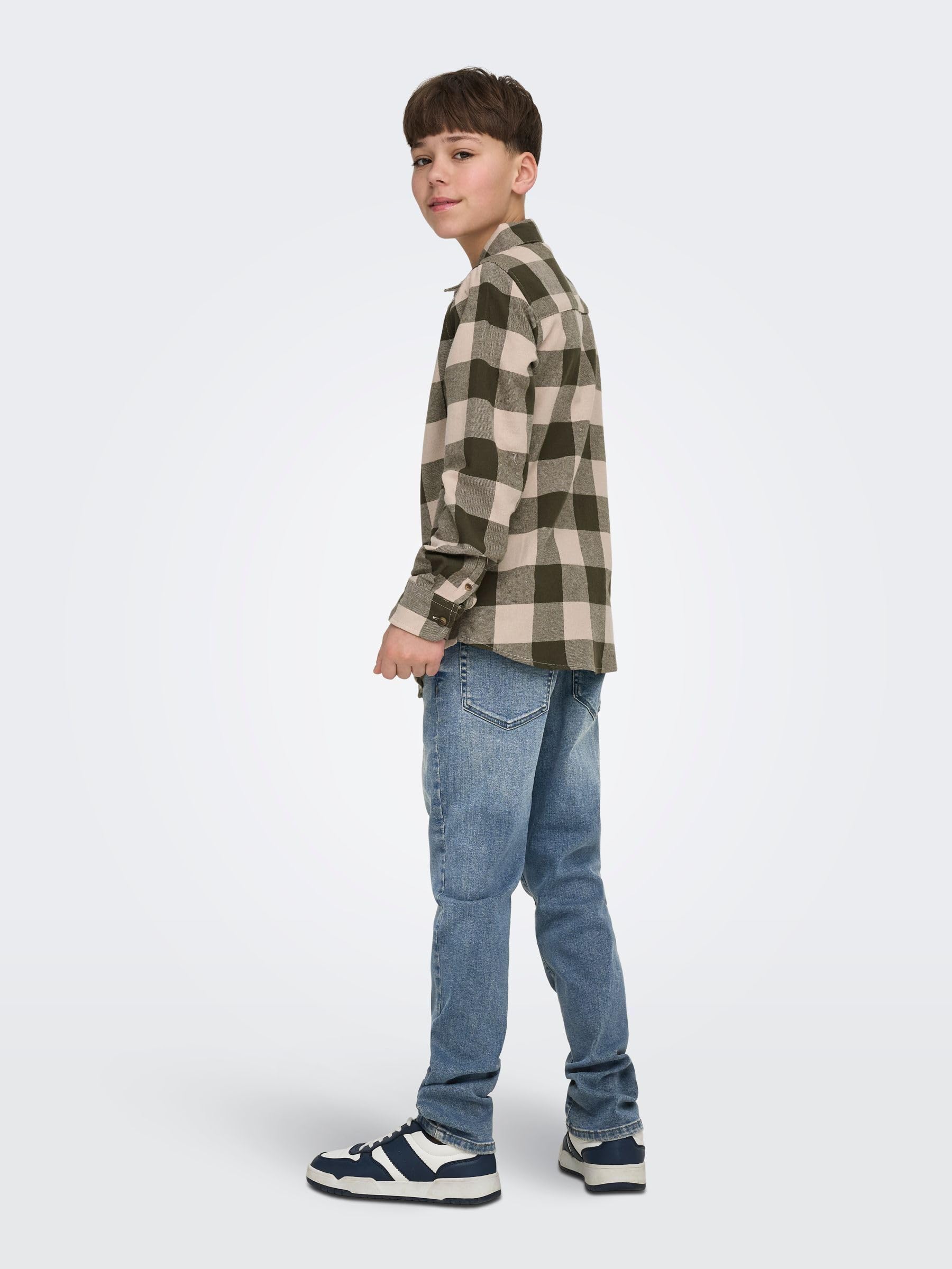 Only Kids Osjweft Regular Jeans Bambino 164 Blu Denim