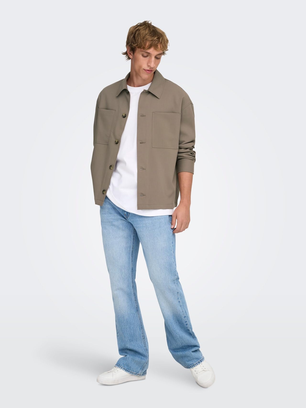 Only & Sons Onswill camicia uomo XL nera cotone