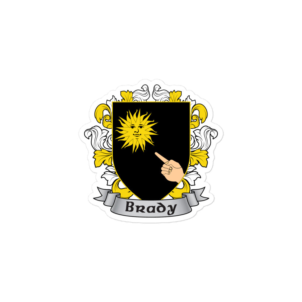 7.62 Design Brady adesivo vinile stemma irlandese 3x3