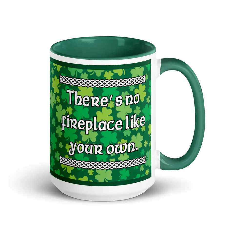 7.62 Design No Fireplace tazza ceramica 443 ml scritta