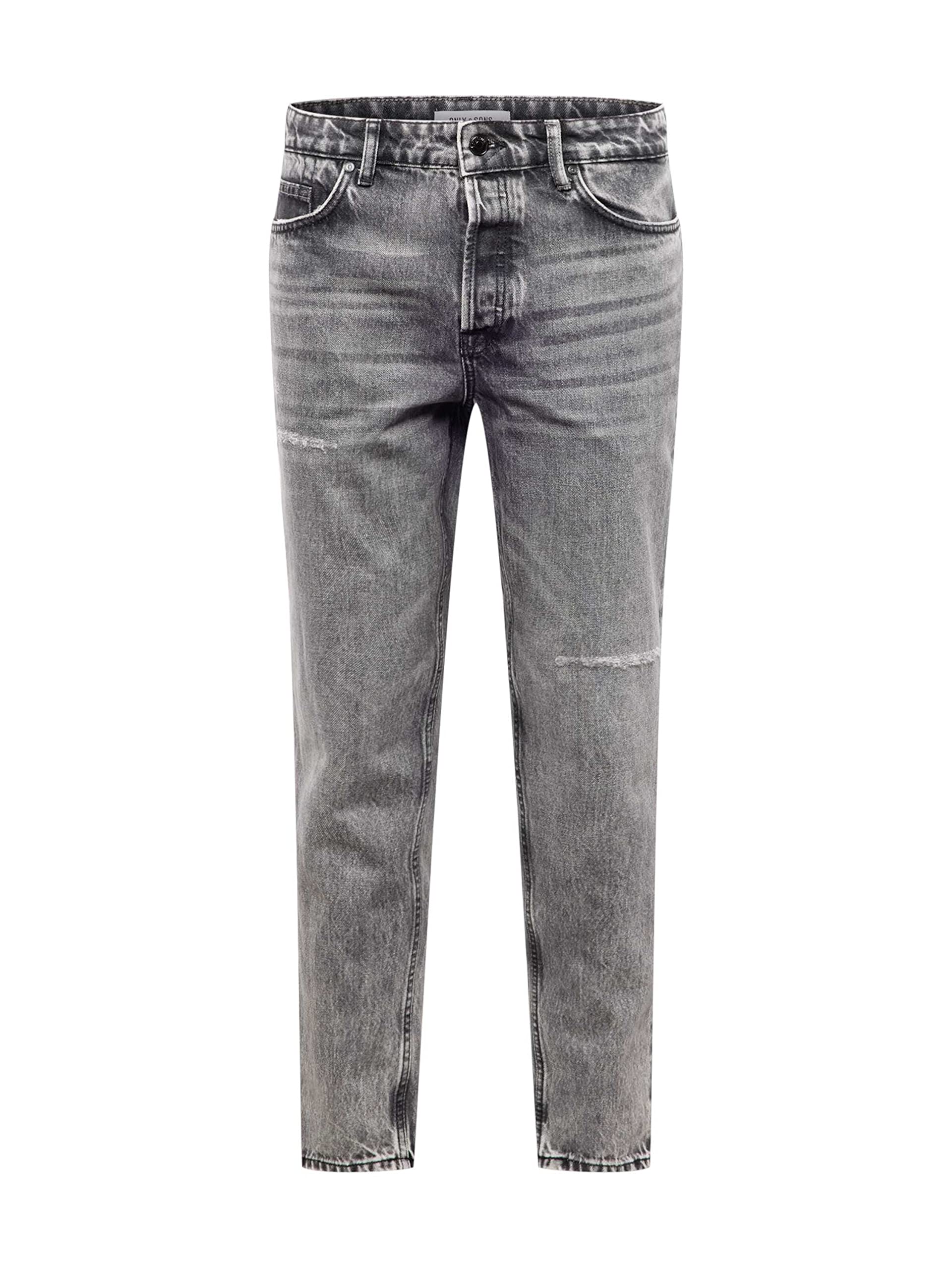 ONLY & SONS Avi Beam jeans uomo grigio denim taglia 42