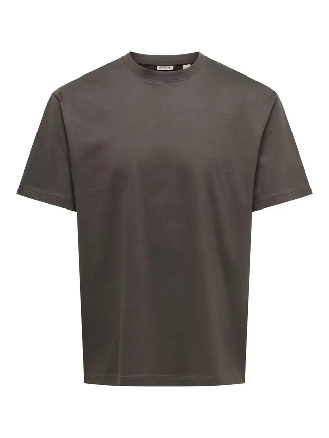 Only & Sons Onsfred t-shirt marrone XL manica corta uomo