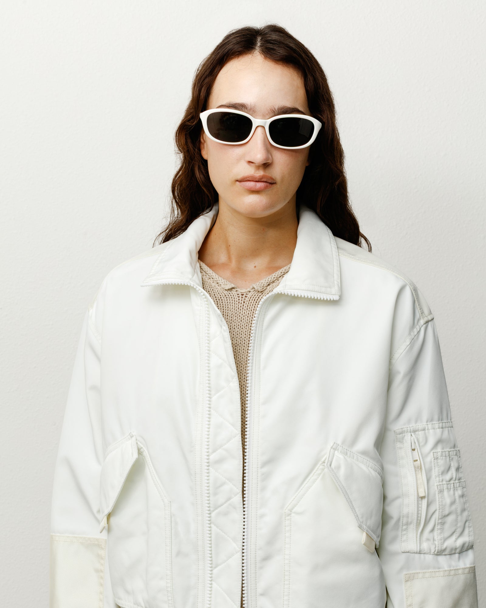 Stussy Eli Sunglasses occhiali sole Cloud Black Lens