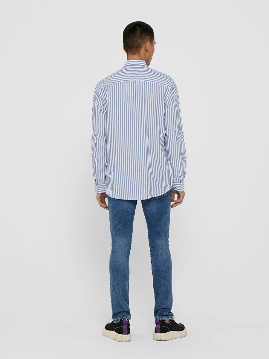 Only & Sons Onstripp Life camicia uomo a righe