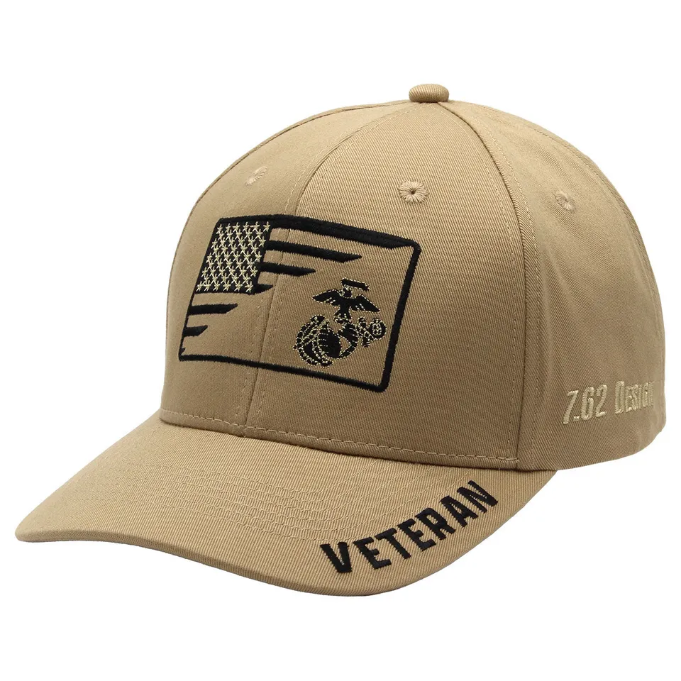 7.62 Design USMC Veteran cappello uomo sabbia twill