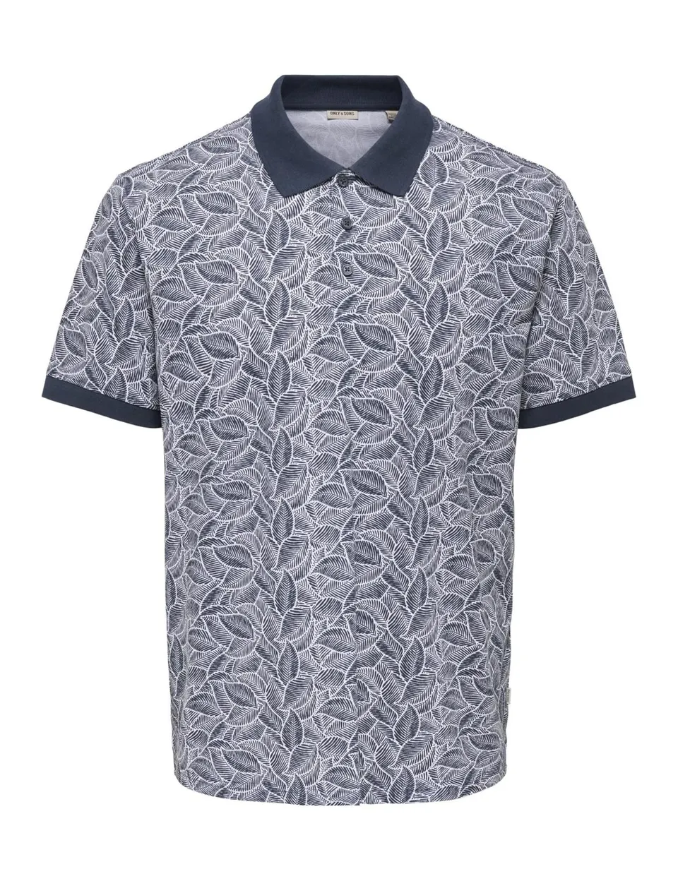Only & Sons Onsjason Polo L Blu Notte Fantasia