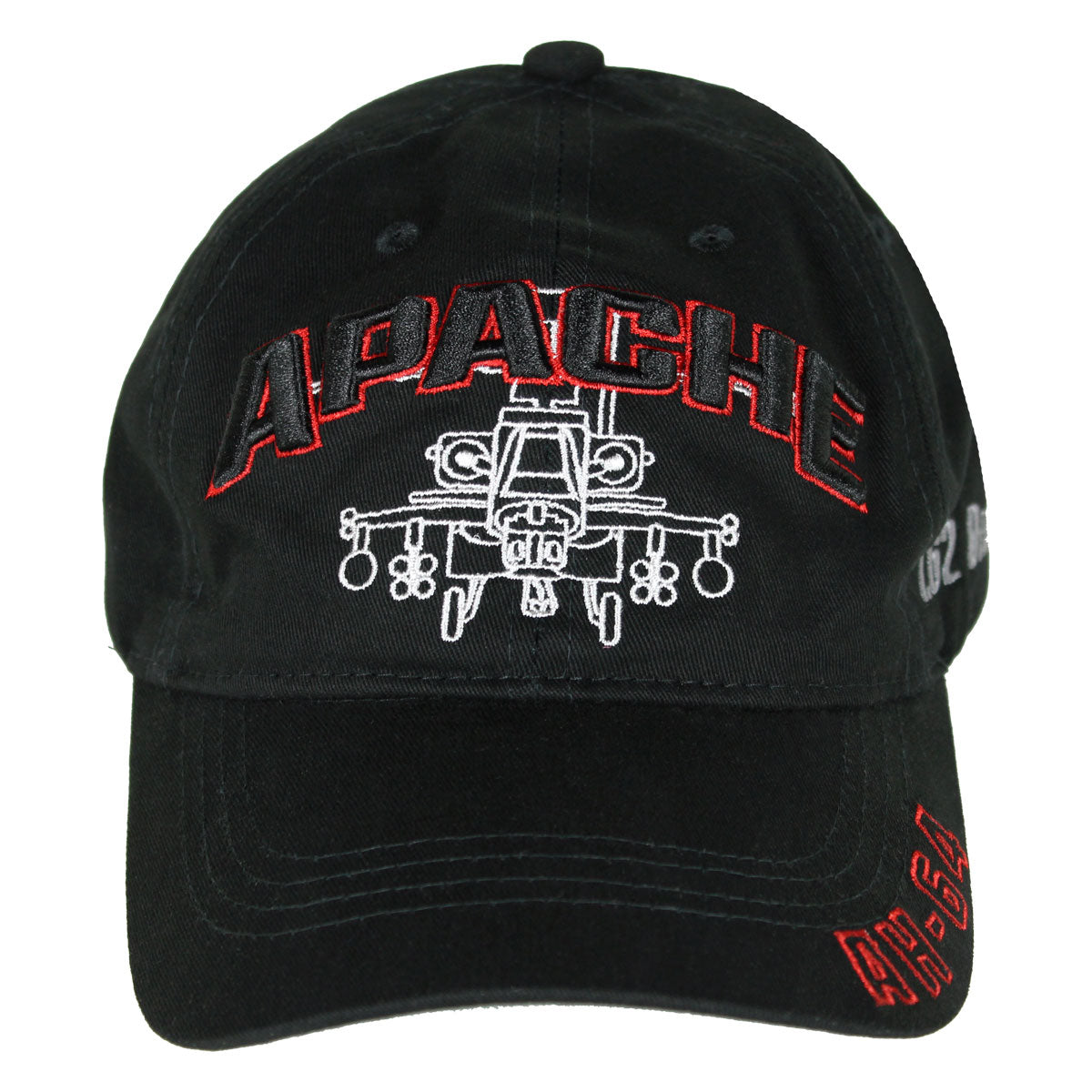 7.62 Design AH-64 Apache cappellino twill nero ricamato