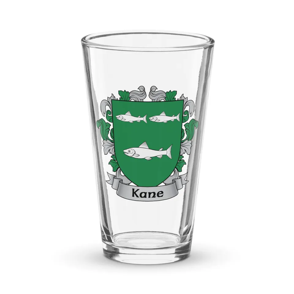 7.62 Design Drinkware Kane bicchiere pinta 473 ml stemma irlandese