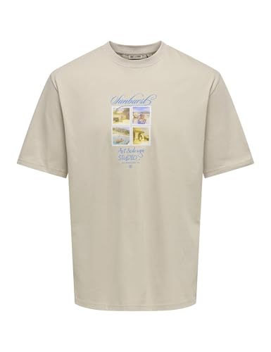 Only & Sons Onsmingo RLX SS Tee maglietta uomo nero cotone
