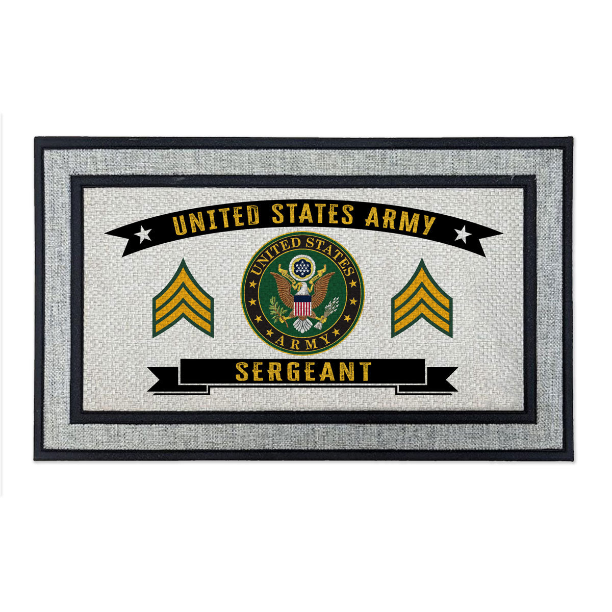 7.62 Design US Army Sergeant E-5 zerbino 45x76 cm grigio