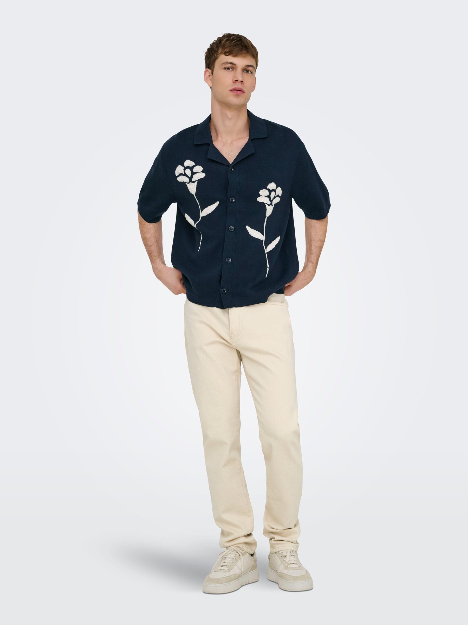 Only & Sons Onsyoke Tapered Ecru 7315 Jeans 30W/30L chiari