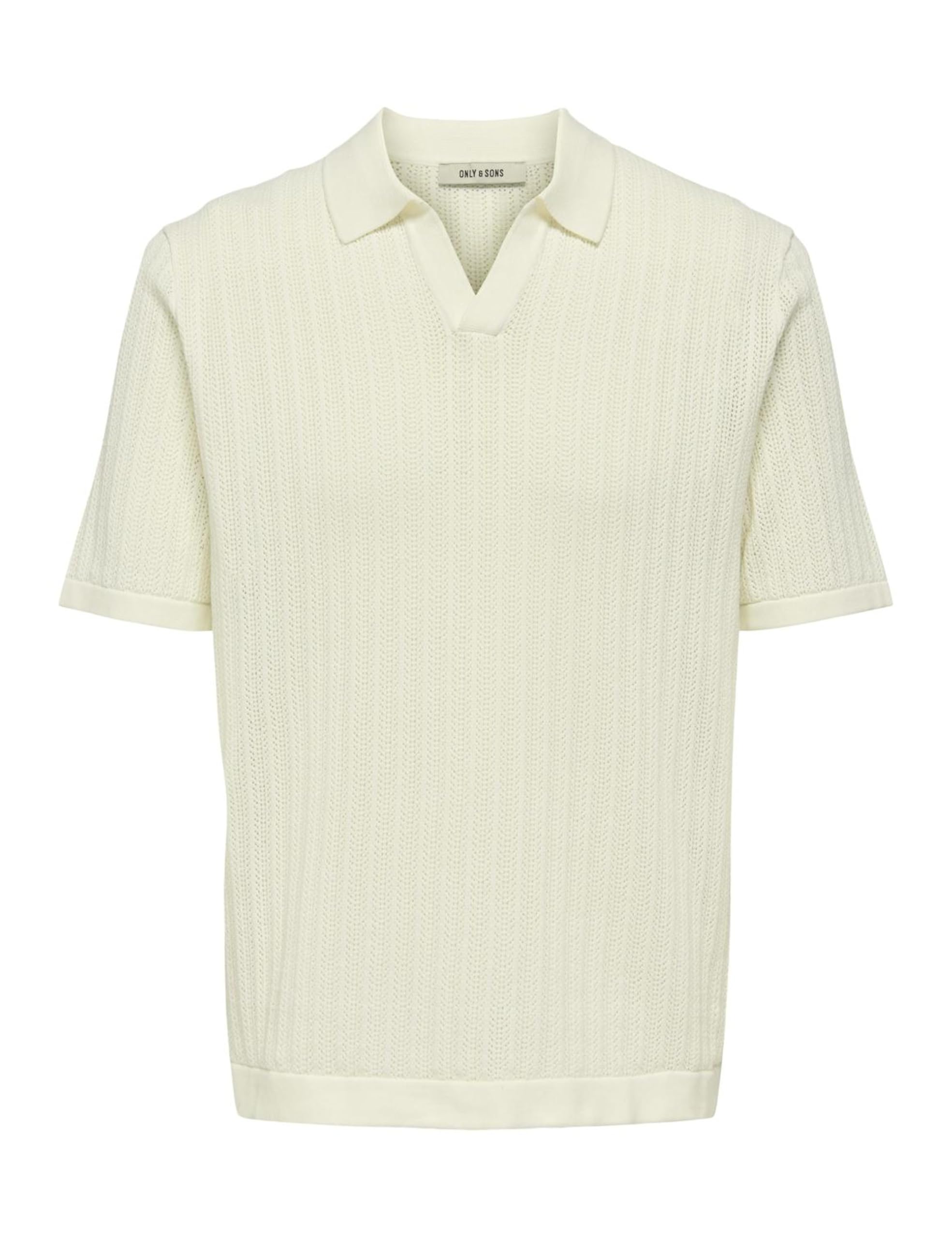 Only & Sons OnsMoon Reg 12 SS Split Polo Uomo Cotone Maniche Corte