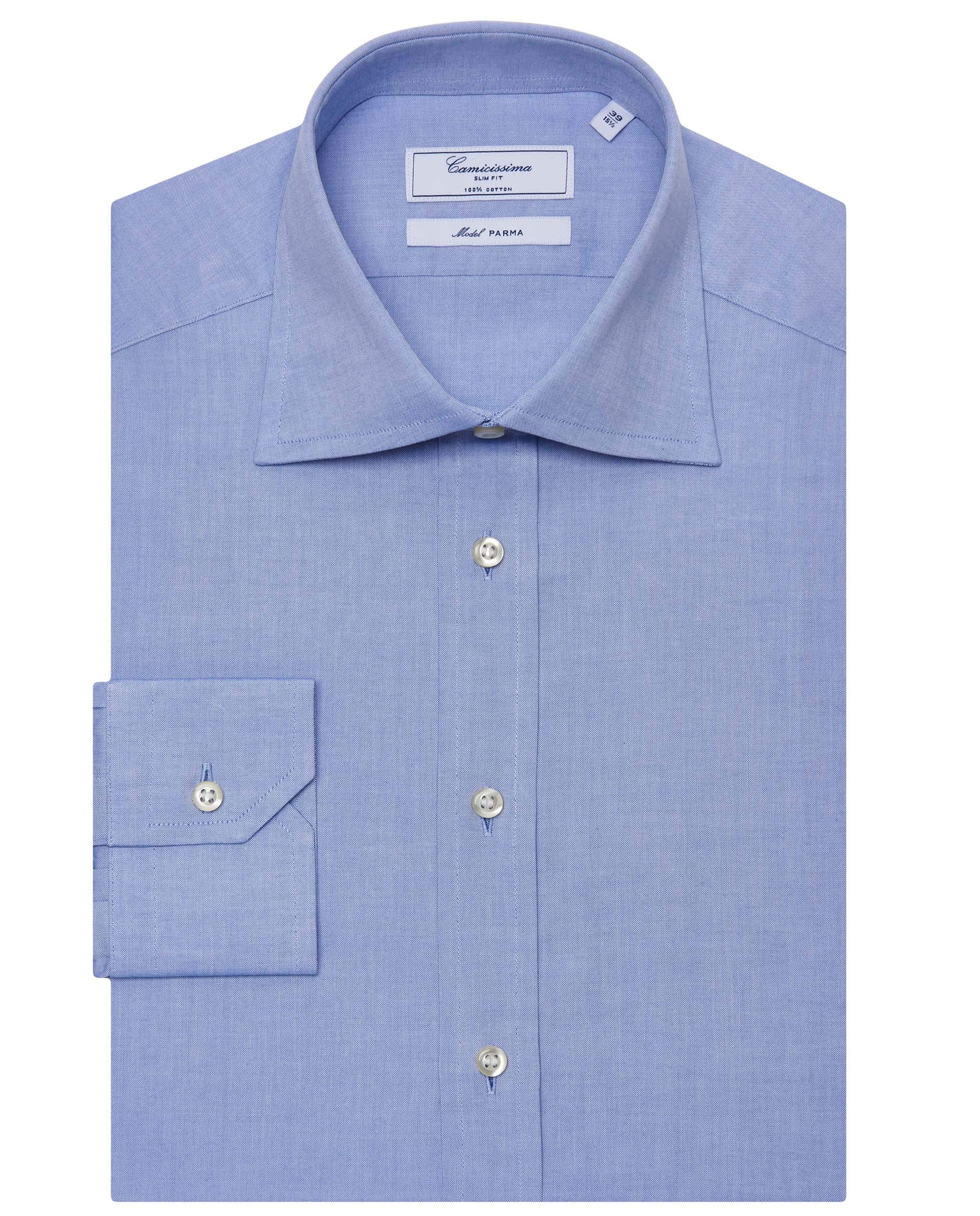 Camicissima Permanent camicia uomo azzurra slim fit